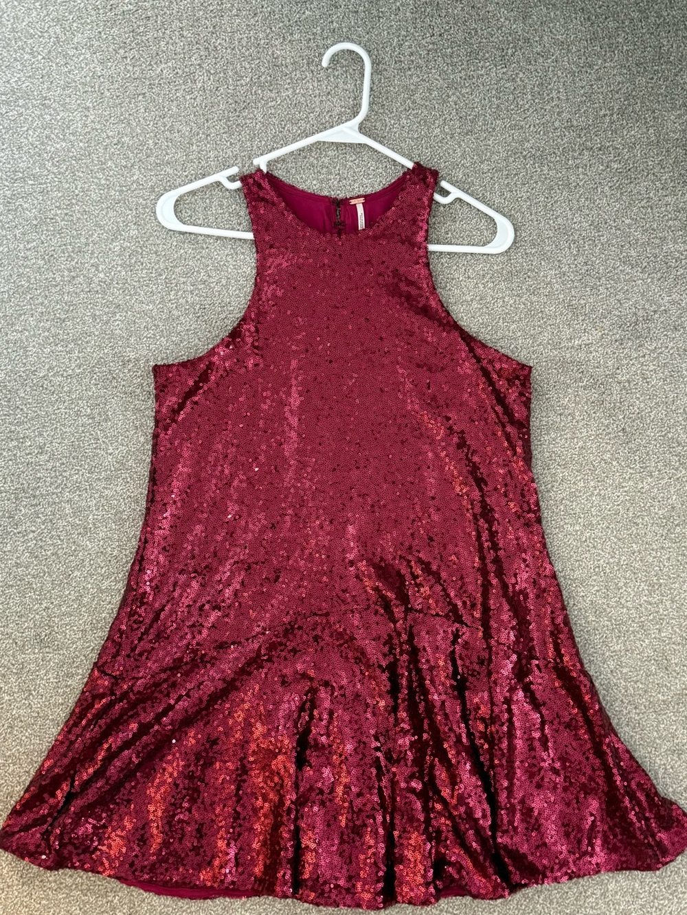 Free People sequined swing dress